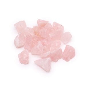 Kryształy Kwarcu Różowego 500g – Kamień Miłości i Serca